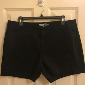 Black Old Navy Pixie shorts